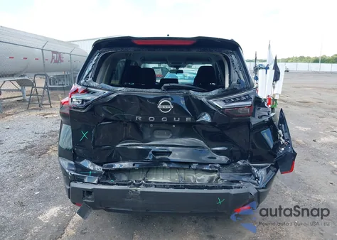 2024 Nissan Rogue S Fwd из США, поврежденный, VIN 5N1BT3AAXRC709261